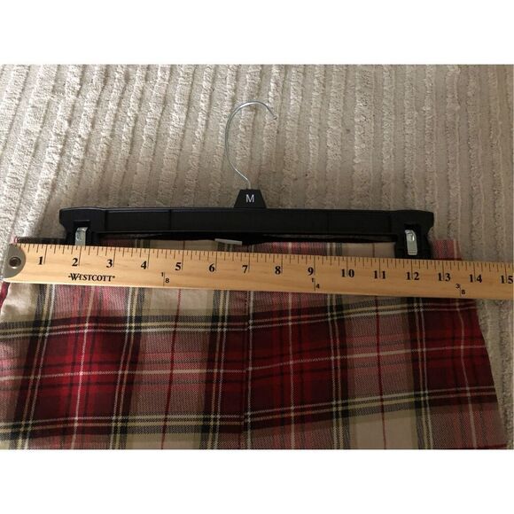 H&M Women’s Red Black Cream Pull On Legging Style Pants SZ 6 - Picture 7 of 12